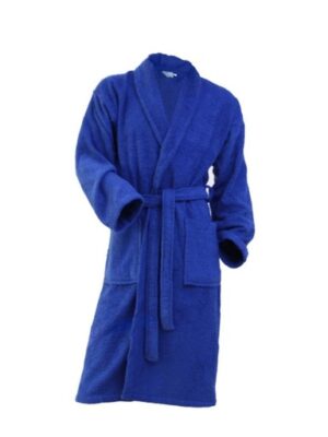 Albornoz algodon azulon