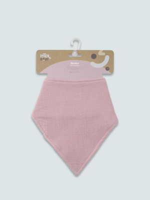 BABERO BAMBU BANDANA ROSA MAQUILLAJE