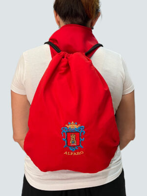 Mochila bordada escudo Alfaro