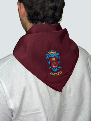 Pañuelo crespon liso grande